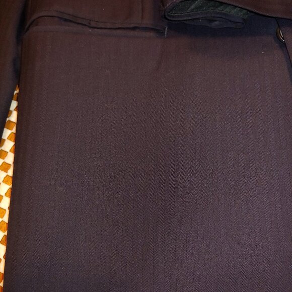 Ralph Lauren Dark Navy Striped - 34W , 41 Jacket - Hand Stitching - Slim Fit - Picture 4 of 15